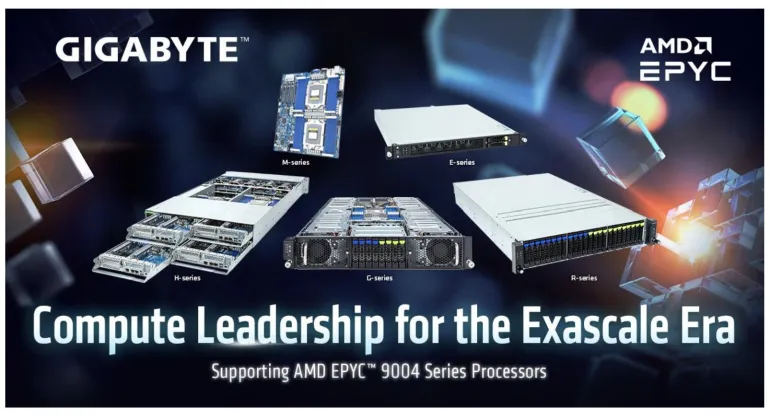 GIGABYTE Delivers a Comprehensive Portfolio of Enterprise Solutions with AMD EPYC™ 9004 Series Processors